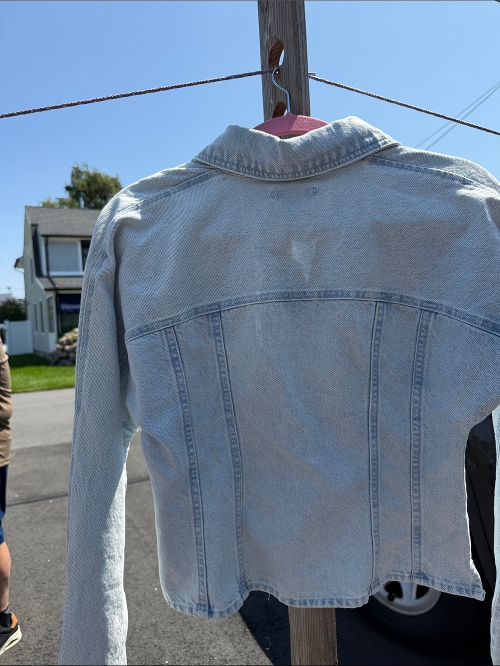 H&M Light Blue Denim Jacket - Picture 4 of 4